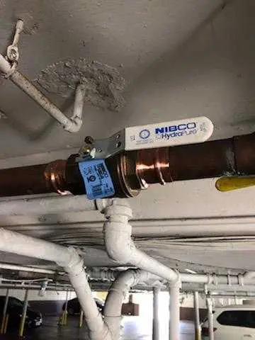 Copper pipe repair and valve work for Gas Leak Detection in Wall
